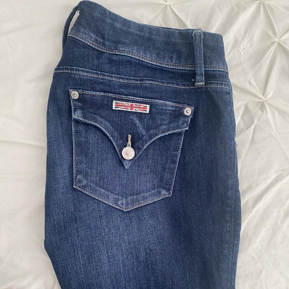 Hudson Pocket Collin Flap Skinny Jeans